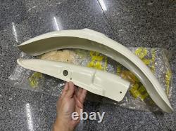 Suzuki 71-73 TS125 TS125R/J/K 73 TS185 TS185K Front&Rear Fender White NOS Japan