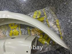 Suzuki 71-73 TS125 TS125R/J/K 73 TS185 TS185K Front&Rear Fender White NOS Japan