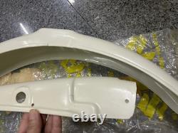 Suzuki 71-73 TS125 TS125R/J/K 73 TS185 TS185K Front&Rear Fender White NOS Japan