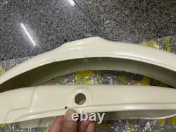 Suzuki 71-73 TS125 TS125R/J/K 73 TS185 TS185K Front&Rear Fender White NOS Japan