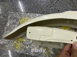 Suzuki 71-73 TS125 TS125R/J/K 73 TS185 TS185K Front&Rear Fender White NOS Japan