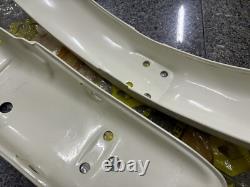 Suzuki 71-73 TS125 TS125R/J/K 73 TS185 TS185K Front&Rear Fender White NOS Japan