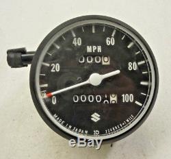 Suzuki 71-76 Ts185 71-77 Tc Ts125 Speedo Speedometer 34100-28611 Nos New