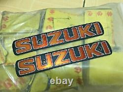 Suzuki 73-74 T500 T500K T500L Tank Badges Emblem NOS x2 Genuine P/N 68111-15601