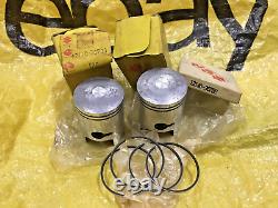 Suzuki 74-77 GT125 GT125L/M/A/B Piston&Ring 0.50 NOS P/N 12110-36733&12140-36752