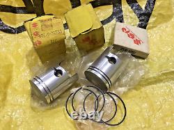 Suzuki 74-77 GT125 GT125L/M/A/B Piston&Ring 0.50 NOS P/N 12110-36733&12140-36752