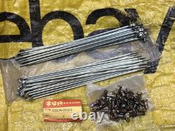 Suzuki 74-77 TS125 74-75 TS185 Front Spoke Set 21 NOS Genuine Japan 55300-28830