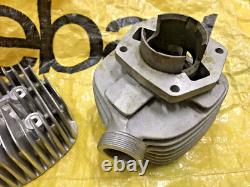 Suzuki 80 K10P K11P K15P Cylinder&Cylinder Head NOS P/N 11210-03102&11111-03000