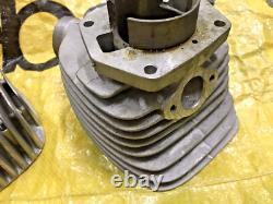 Suzuki 80 K10P K11P K15P Cylinder&Cylinder Head NOS P/N 11210-03102&11111-03000