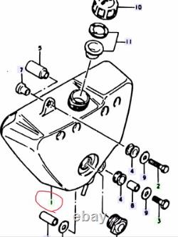 Suzuki A100 Nos Oil Tank Resevoir New In Suzuki Parts Bag Pt 44611-22502