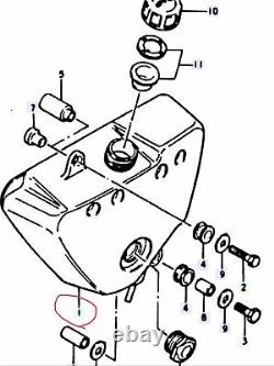 Suzuki A100 Nos Oil Tank Resevoir New In Suzuki Parts Bag Pt 44611-22502