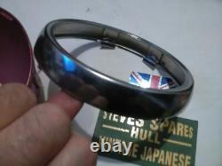 Suzuki A100k, A1004. 1973-78, Headlamp Shell & Rim, Genuine, Nos