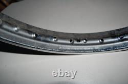 Suzuki A50, AC50, B120, B100, K10, K11, K15, TS50 WHEEL RIM nos Suzuki A50, AC50, B120, B100, K10, K11, K15, TS50 WHEEL RIM nos