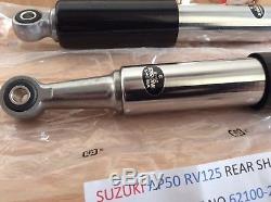 Suzuki Ap50 Rv90 Nos Shock Absorber Set Showa New Pt 62100-22621-019 2pcs