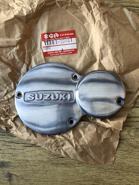 Suzuki Beamish Rl250/ts250 Exacta Magneto Inspection Cover Brand New Nos