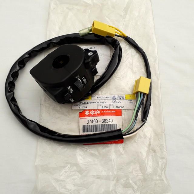 Suzuki Dr125 Se Dr250 Se Sf Sg Sh Genuine Oem Nos Left Switch Gear 37400 38240