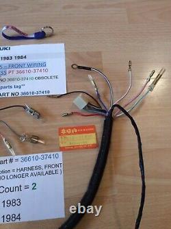 Suzuki Dr500 1983 1984 Nos Wiring Harness Assembly Pt 36610-37410 Obsolete