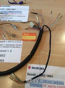 Suzuki Dr500 1983 1984 Nos Wiring Harness Assembly Pt 36610-37410 Obsolete