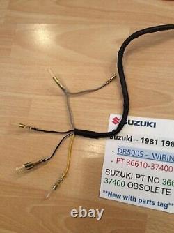 Suzuki Dr500 81-84 Nos Wiring Harness Assembly Pt 36610-37400 Obsolete New