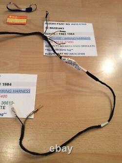 Suzuki Dr500 81-84 Nos Wiring Harness Assembly Pt 36610-37400 Obsolete New