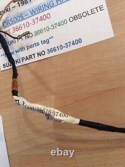 Suzuki Dr500 81-84 Nos Wiring Harness Assembly Pt 36610-37400 Obsolete New