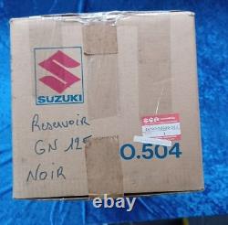 Suzuki GN125 1982-94 Fuel Tank Genuine Suzuki NOS 44100-38320-33J Black Mint