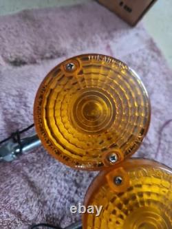 Suzuki GN 125 GS 125 400 424 500 550 Full Set Of Indicators Genuine NOS Suzuki GN 125 GS 125 400 424 500 550 Full Set Of Indicators Genuine NOS