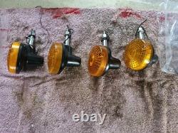 Suzuki GN 125 GS 125 400 424 500 550 Full Set Of Indicators Genuine NOS Suzuki GN 125 GS 125 400 424 500 550 Full Set Of Indicators Genuine NOS