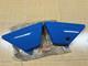 Suzuki Gp100 Gp125 L/r Frame Side Cover Blue Nos 47111-39100-08y&47211-39100-08y
