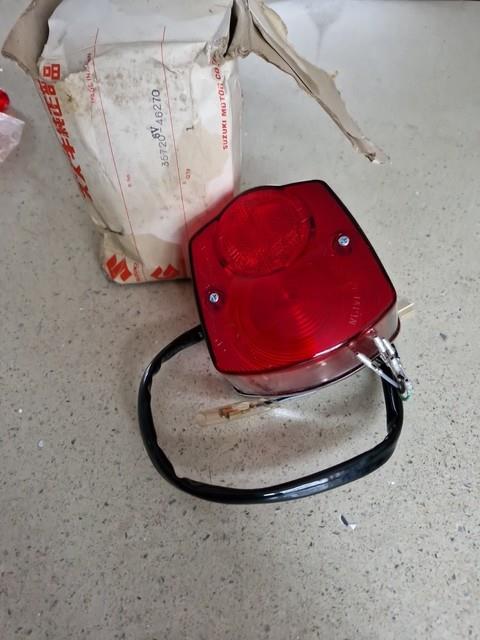 Suzuki Gp 125 Rear Light Genuine Nos