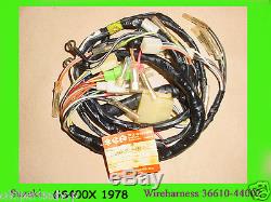 Suzuki GS400 Wireharness NOS GS 400 Wire Harness 36610-44002 LOOM GS400X 1978