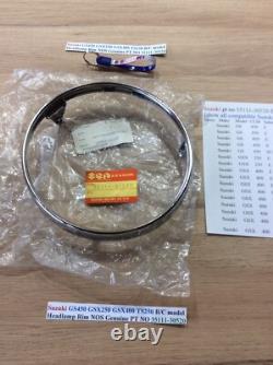 Suzuki GS450 GSX250 GSX400 TS250 B/C Headlamp Rim NOS Genuine PT NO 35111-30520