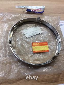 Suzuki GS450 GSX250 GSX400 TS250 B/C Headlamp Rim NOS Genuine PT NO 35111-30520 Suzuki GS450 GSX250 GSX400 TS250 B/C Headlamp Rim NOS Genuine PT NO 35111-30520