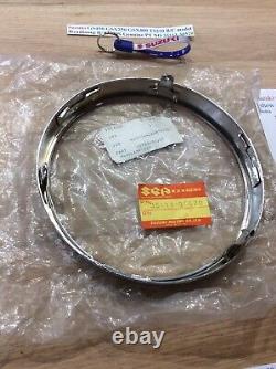 Suzuki GS450 GSX250 GSX400 TS250 B/C Headlamp Rim NOS Genuine PT NO 35111-30520