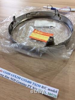 Suzuki GS450 GSX250 GSX400 TS250 B/C Headlamp Rim NOS Genuine PT NO 35111-30520 Suzuki GS450 GSX250 GSX400 TS250 B/C Headlamp Rim NOS Genuine PT NO 35111-30520