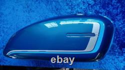 Suzuki GS500E Fuel Tank 4 Cyl 79-83 Blue 44100-34520-04Y NOS May fit GS650 GS550