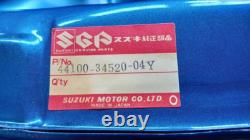 Suzuki GS500E Fuel Tank 4 Cyl 79-83 Blue 44100-34520-04Y NOS May fit GS650 GS550