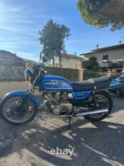 Suzuki GS500E Fuel Tank 4 Cyl 79-83 Blue 44100-34520-04Y NOS May fit GS650 GS550