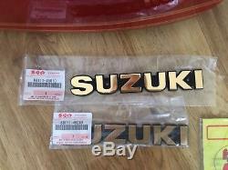 Suzuki GS850 NOS Petrol Tank Tail Piece Badges Trim Cushions New Side Panels