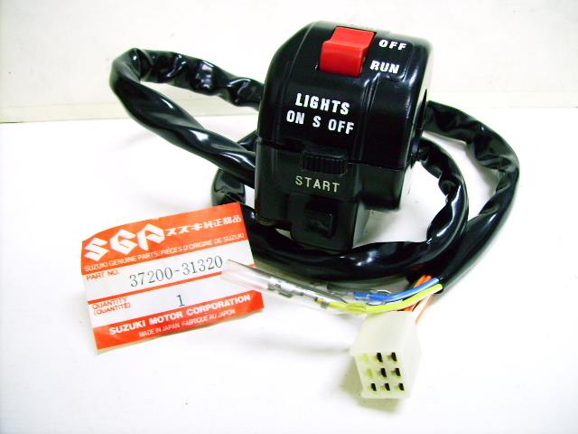 Suzuki Gsx750 Switch Assy R Nos Gsx550 Gsx750epe Handle Switch Oem 37200-31320