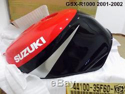 Suzuki GSX-R1000 Fuel Tank 2001-02 NOS GSXR1000 Gas Tank 44100-35F60-YVX GSXR750