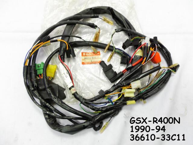 Suzuki Gsx-r400 Wireharness 1990-94 Nos Gsxr400n Wire Harness Oem 36610-33c11