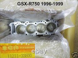 Suzuki GSX-R750 Cylinder 1996-1999 NOS GSXR750 New CYLINDER BLOCK 11211-33E00