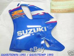 Suzuki GSX-R750 Under Cowling L & R 1992-95 NOS GSXR750 SIDE COVER Lower Fairing
