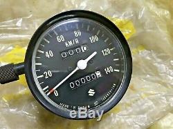 Suzuki GT125 RV125 TC125 TS125 TS185 Speedometer Assy 140KM/H ND NOS Genuine