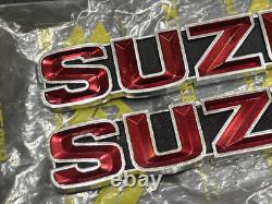 Suzuki GT185 GT250 GT380 GT550 T350 Tank Badges Emblem NOS Genuine 68111-33000