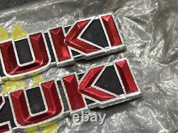 Suzuki GT185 GT250 GT380 GT550 T350 Tank Badges Emblem NOS Genuine 68111-33000