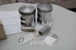 Suzuki GT250A, B, C PISTONS, RINGS, PINS, CLIPS STANDARD BORE nos Suzuki GT250A, B, C PISTONS, RINGS, PINS, CLIPS STANDARD BORE nos