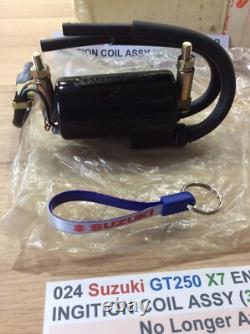 Suzuki GT250 X7 E EN GT500 A + B NOS IGNITION COIL ASSEMBLY NEW PT 33410-15321
