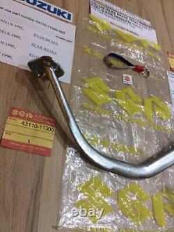 Suzuki GT250 X7 E EN NOS REAR BRAKE PEDAL ASSEMBLY NEW IN BAG PT 43110-11300